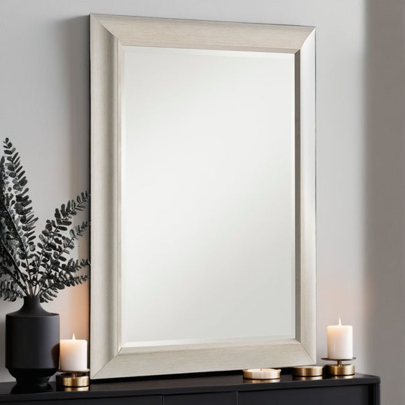 Yearn Scooped Rectangle Wall Mirror