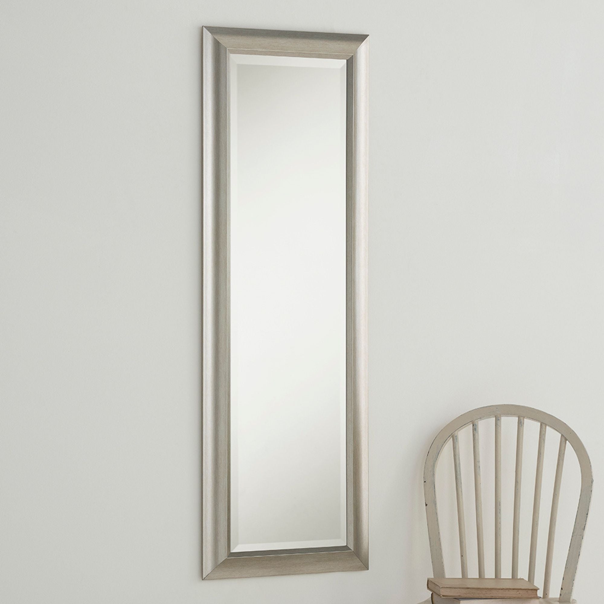 Photos - Wall Mirror Yearn Modern Narrow Full Length  Silver