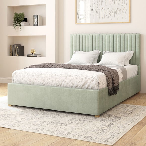 Grant Plush Velvet Adjustable Bed