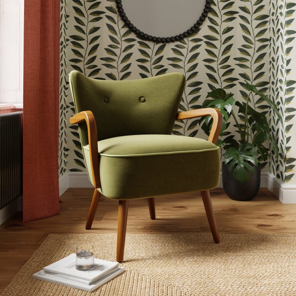 Click to view product details and reviews for Eliza Contrast Occasional Armchair.