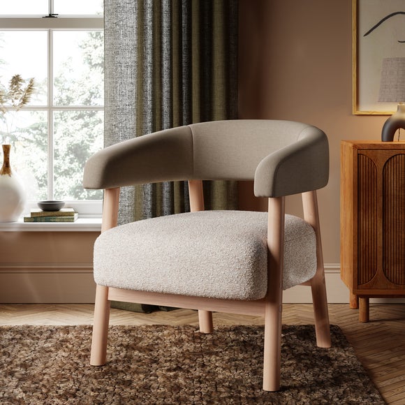 Cleo Chunky Boucle Accent Chair