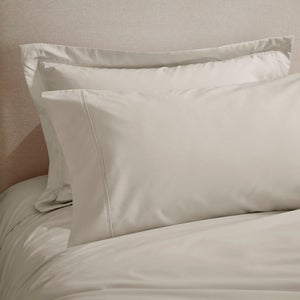 Dorma Crisp & Fresh 400 Thread Count 100 Cotton Percale Kingsize Standard Pillowcase