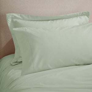 Dorma Crisp & Fresh 400 Thread Count 100 Cotton Percale Kingsize Standard Pillowcase