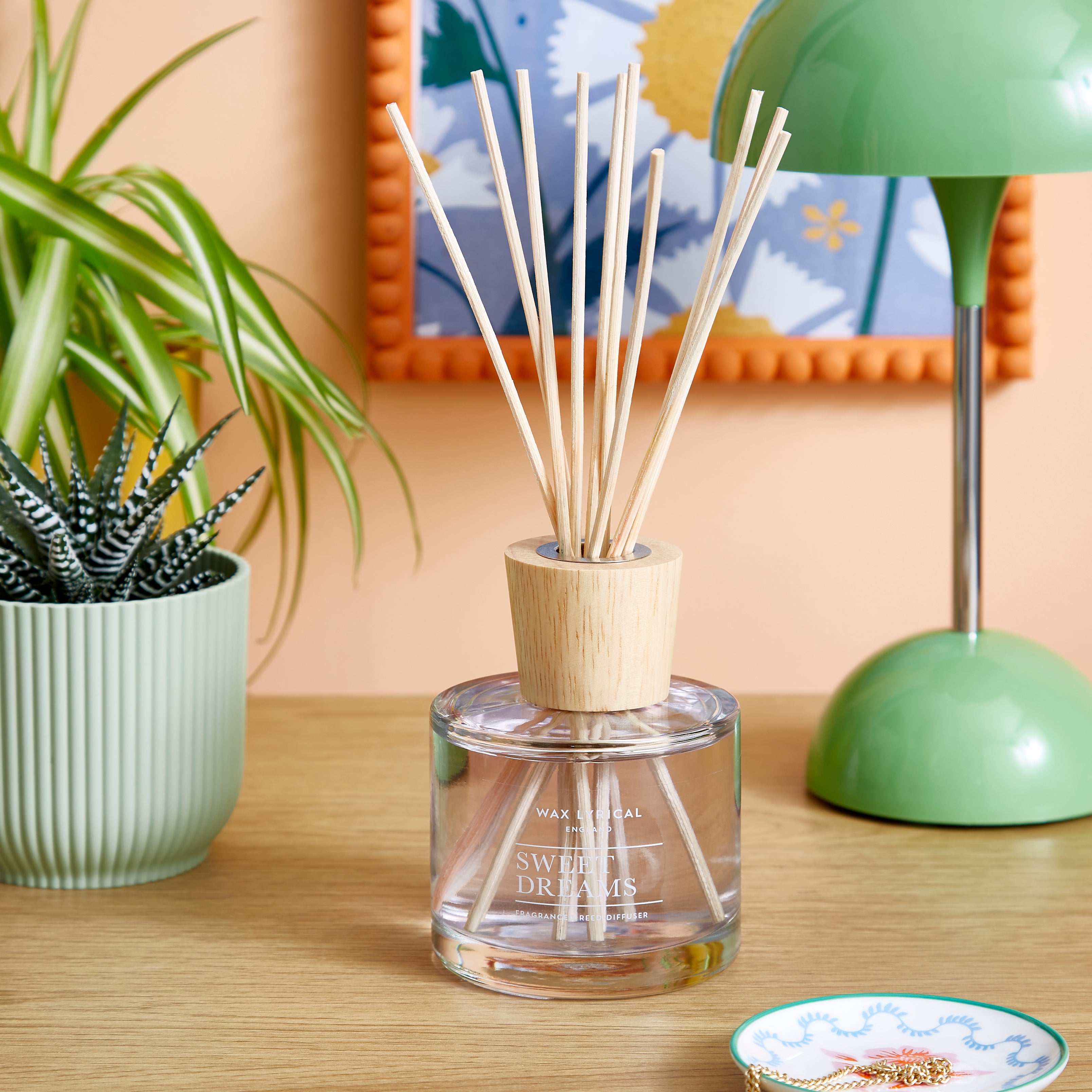 Wax Lyrical England Sweet Dreams Reed Diffuser | Dunelm