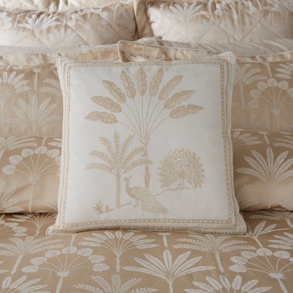 Click to view product details and reviews for Dorma Luxe Palms Square Cushion.