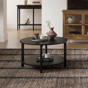 Westbrook Coffee Table- Black Oak