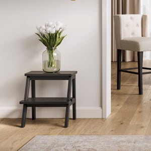 Addie Stool- Black Birch