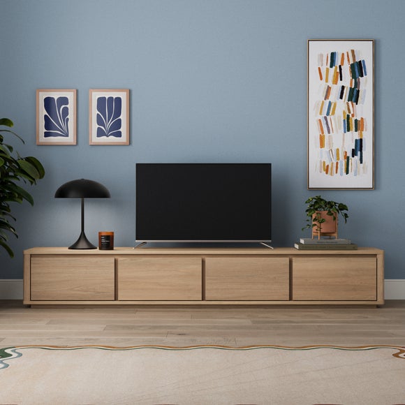 Malik Low Super Wide Tv Unit For Tvs Up To 85