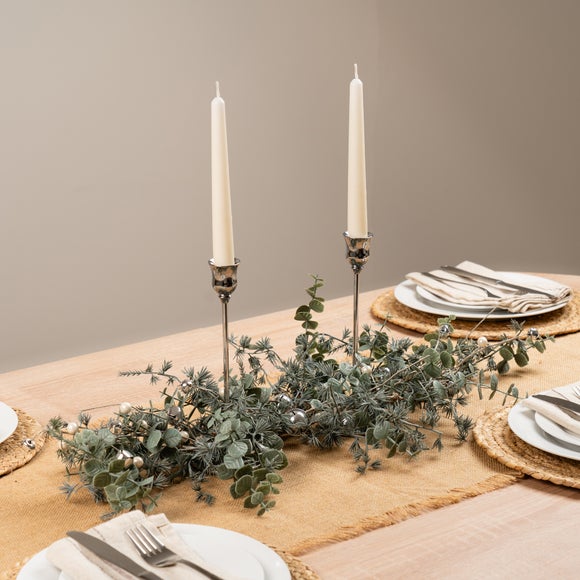 Artificial Trailing Pine & Bell Centrepiece