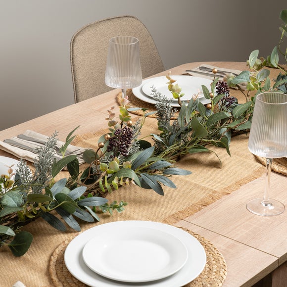 Click to view product details and reviews for Artificial Eucalyptus Rustic Garland.