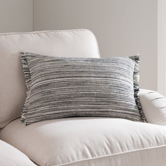 Click to view product details and reviews for Ava Fringe Cotton Rectangle Cushion.