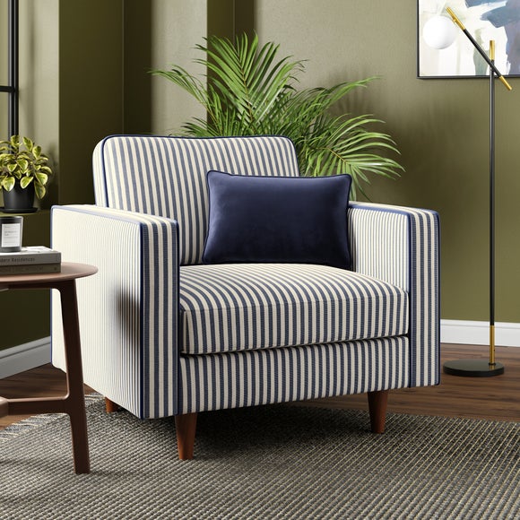 View Zoe Linford Stripe Armchair View Zoe Linford Stripe Armchair