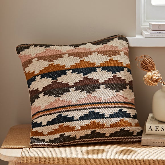 Click to view product details and reviews for Kilim Global Geometric Cotton Cushion.