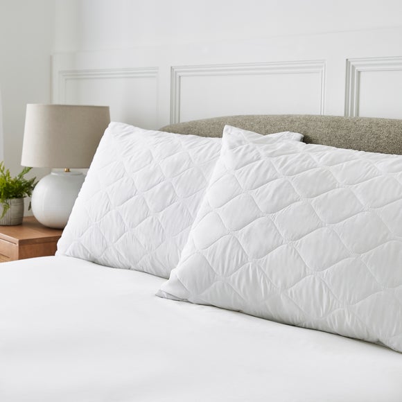 Soft Snug Pillow Protector Pair