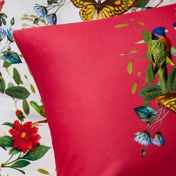 Photo 5 of Tropical Kaleidoscope Cotton Duvet Cover & Pillowcase Set