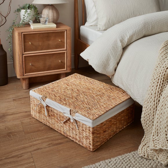 Click to view product details and reviews for Woven Water Hyacinth Underbed Trunk.