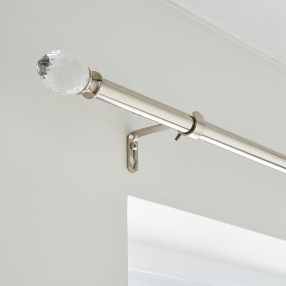 Teardrop Extendable Metal Curtain Pole