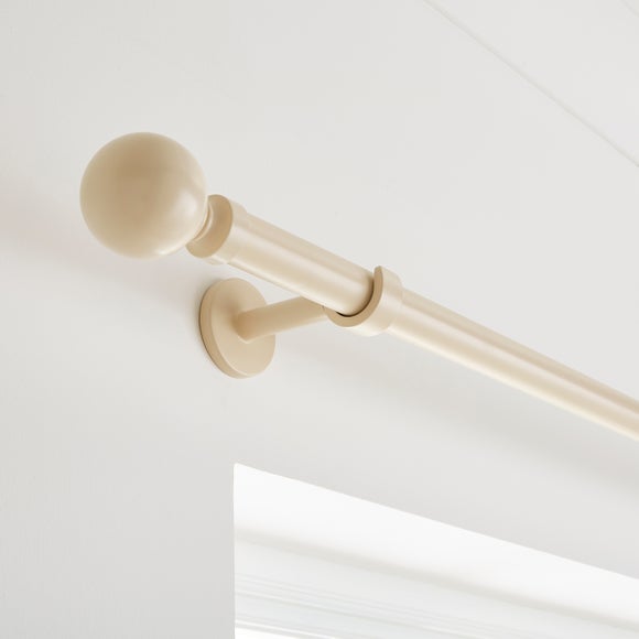 Ashton Fixed Metal Eyelet Curtain Pole