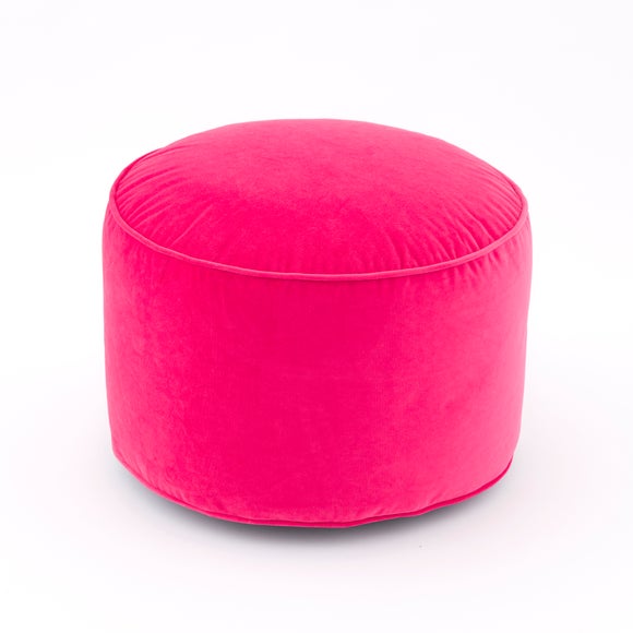 Eliza Velvet Pouffe