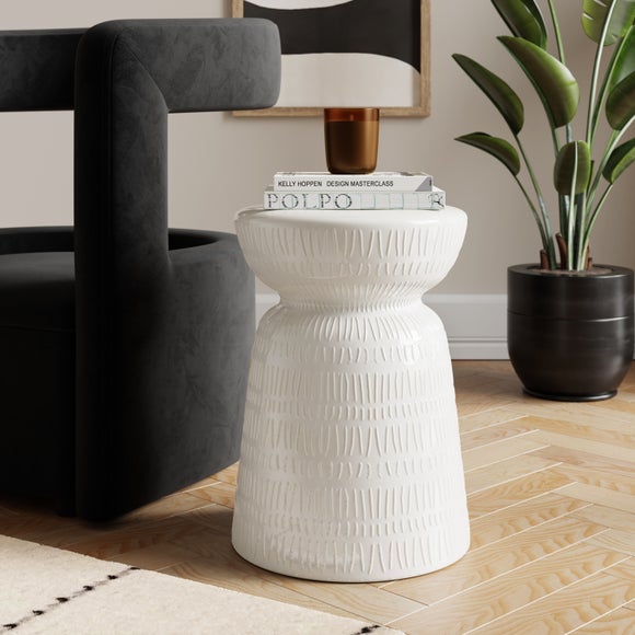 Zen Ceramic Side Table