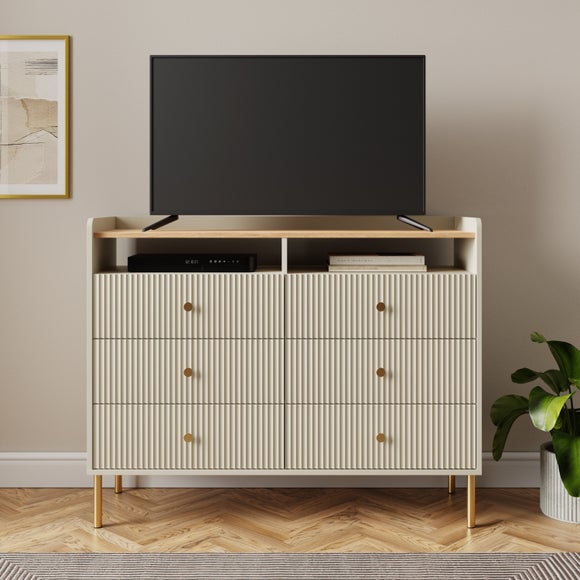 Georgi 6 Drawer Chest Natural