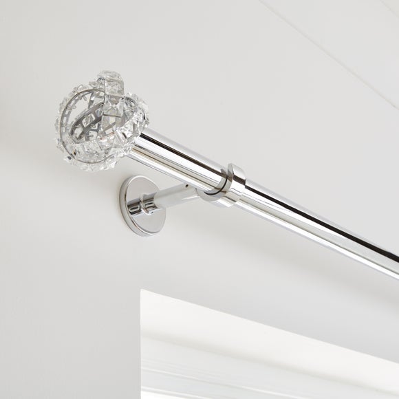 Cecile Extendable Metal Eyelet Curtain Pole