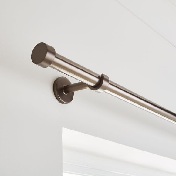 View Trinity Extendable Metal Eyelet Curtain Pole View Trinity Extendable Metal Eyelet Curtain Pole