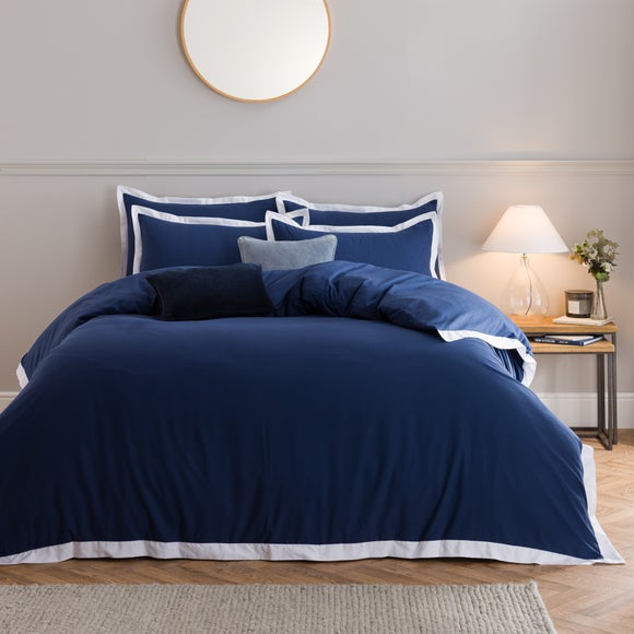 View Adair Oxford Edge Duvet Cover & Pillowcase Set View Adair Oxford Edge Duvet Cover & Pillowcase Set