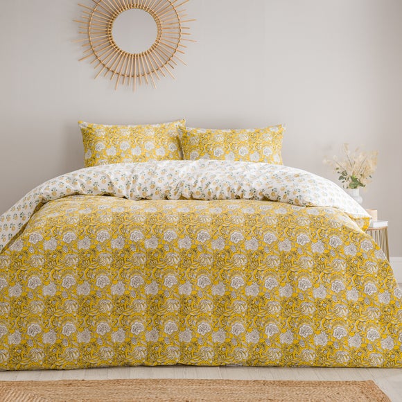Lizzy Tile Cotton Duvet Cover Pillowcase Set