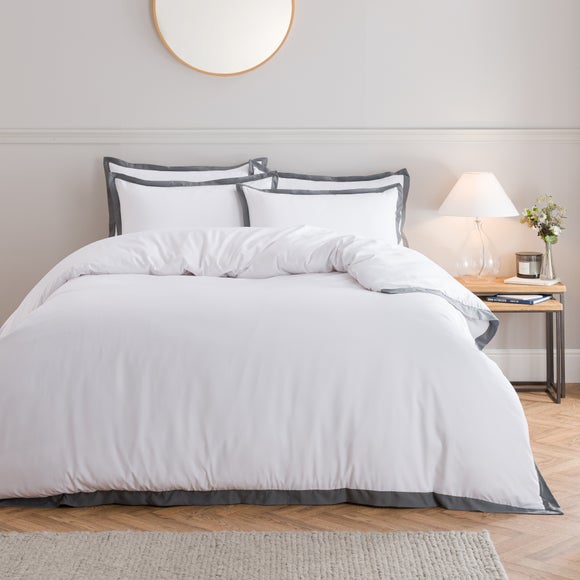 View Adair Oxford Edge Duvet Cover & Pillowcase Set View Adair Oxford Edge Duvet Cover & Pillowcase Set