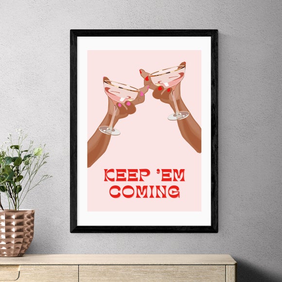 East End Prints Keep 'Em Coming by Honey Island Studio