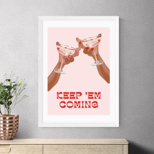 East End Prints Keep Em Coming By Honey Island Studio