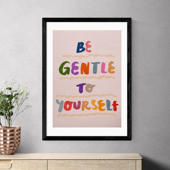 East End Prints Be Gentle to Yourself by Kartika Paramita