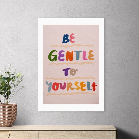 East End Prints Be Gentle To Yourself By Kartika Paramita