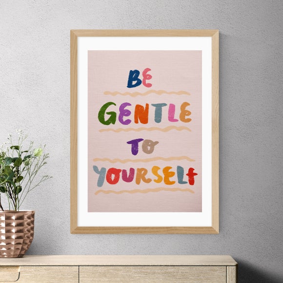 East End Prints Be Gentle to Yourself by Kartika Paramita