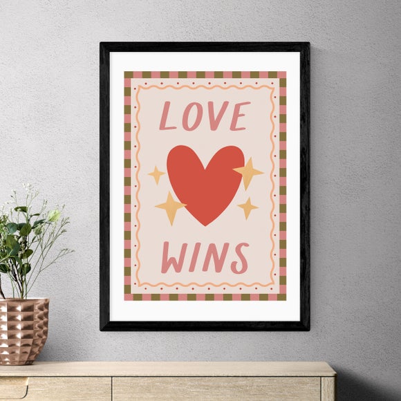 East End Prints Love Wins by Kid of the Village