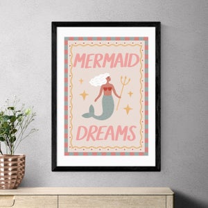 East End Prints Mermaid Dreams By Kid Of The Village