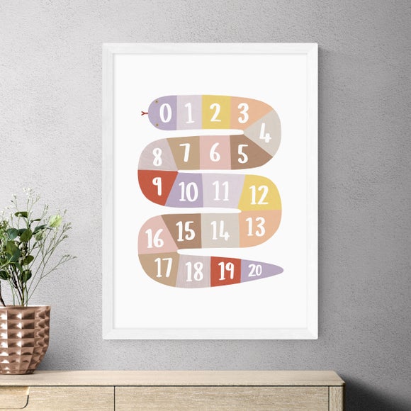 East End Prints Number Snake by Kid of the Village