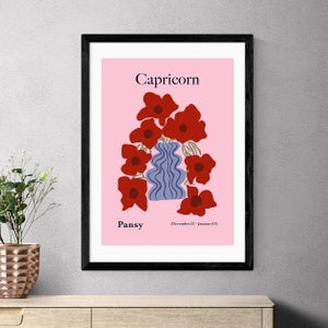 East End Prints Capricorn By Miho Art Studio