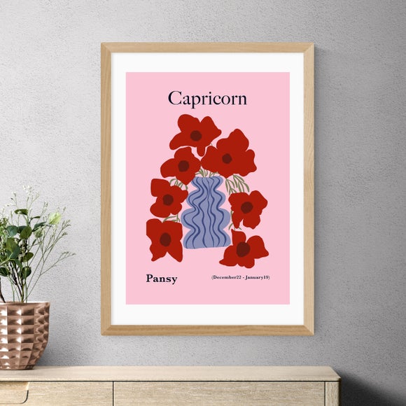 East End Prints Capricorn by Miho Art Studio