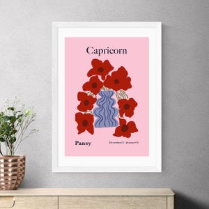 East End Prints Capricorn By Miho Art Studio