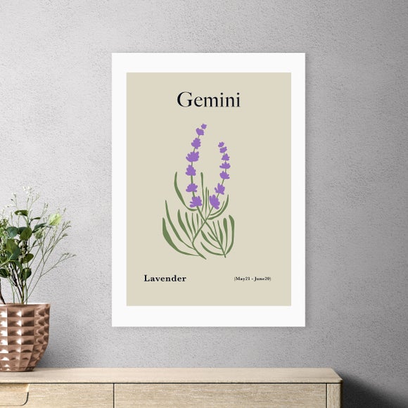 East End Prints Gemini by Miho Art Studio