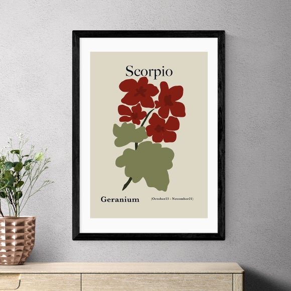 East End Prints Scorpio by Miho Art Studio