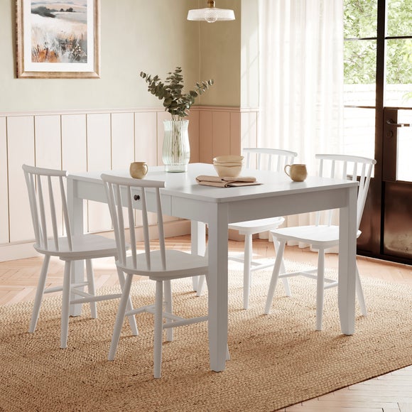 Click to view product details and reviews for Lynton Compact Rectangular 4 Seater Dining Table.