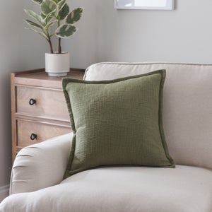 Westcott Cotton Slub Square Cushion