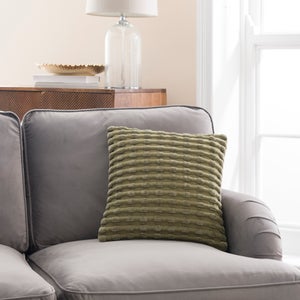 Velvet Looped Square Cushion