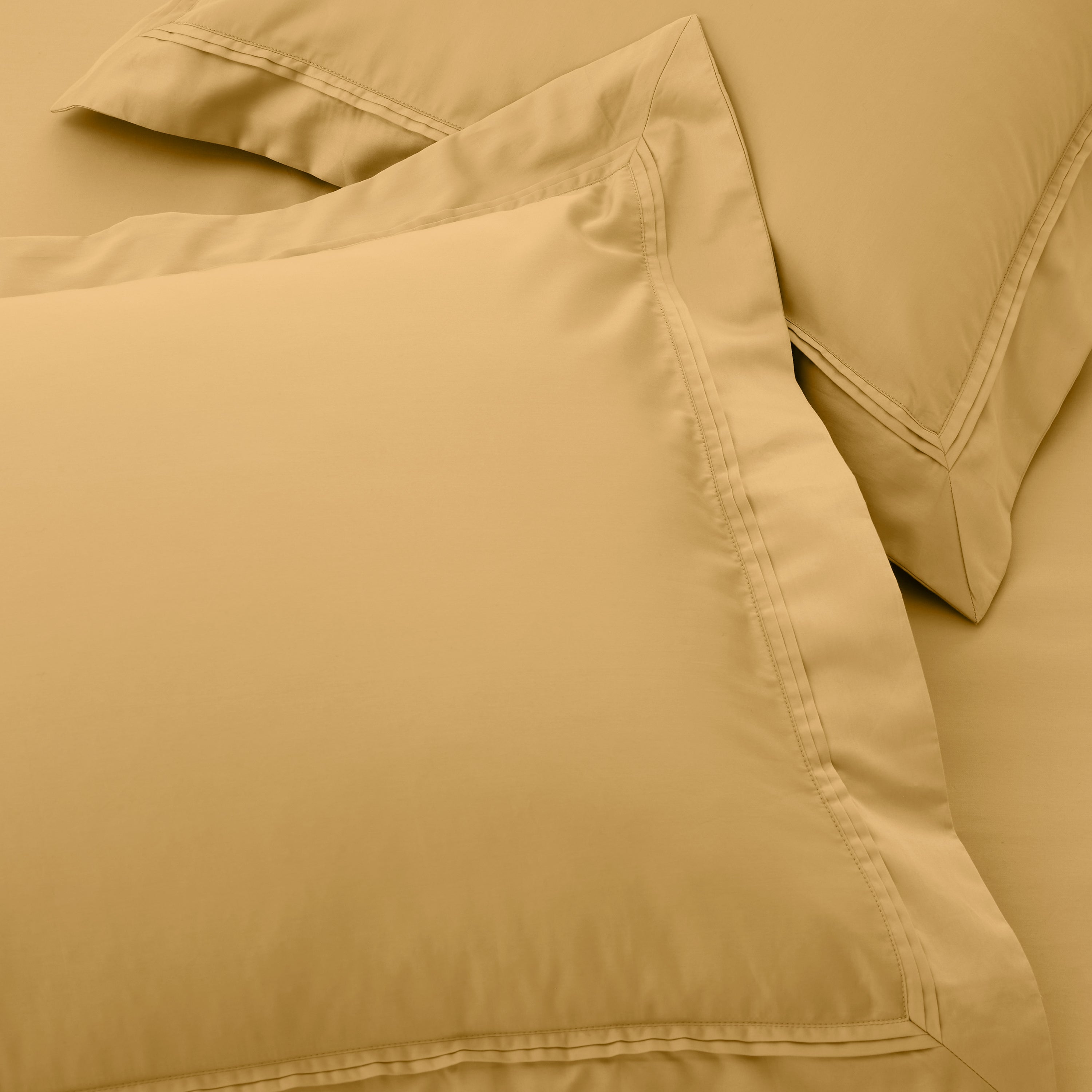 Dorma Luxurious & Silky 500 Thread Count Cotton Sateen Oxford Pillowcase Honey