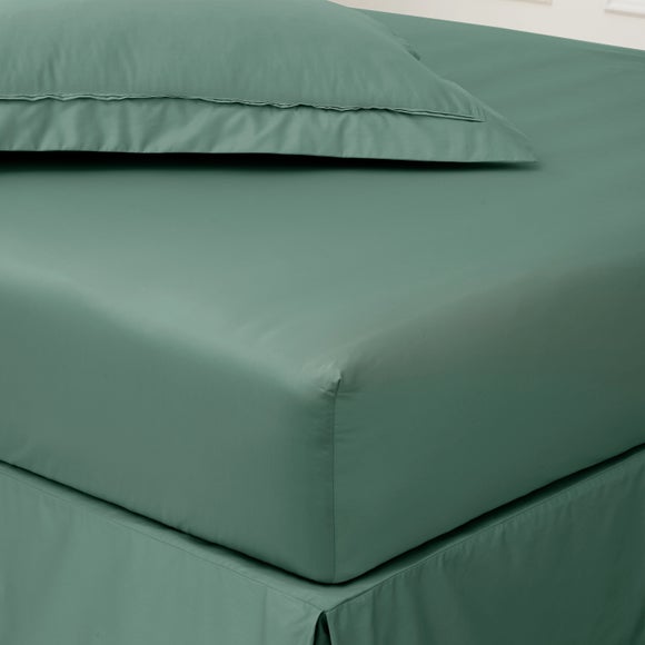 Dorma Luxurious & Silky 500 Thread Count 100% Cotton Sateen Fitted Sheet
