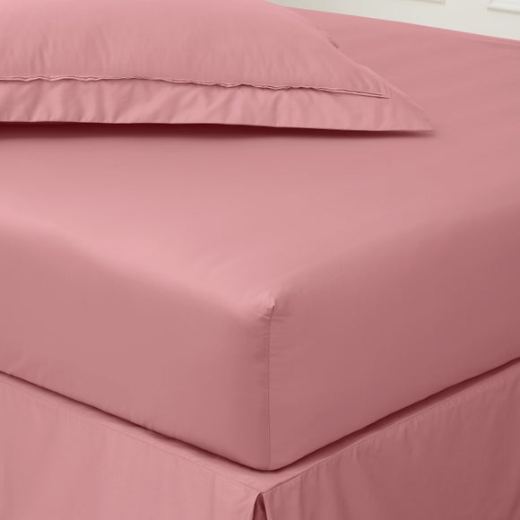 Dorma Luxurious & Silky 500 Thread Count 100% Cotton Sateen Fitted Sheet