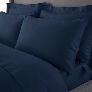 Hotel 230 Thread Count Crisp 100 Cotton Percale Standard Pillowcase Pair